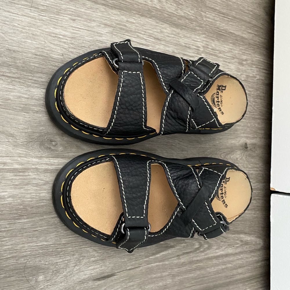 Dr. Martens double strap sandals
